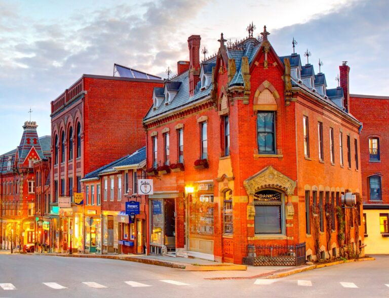 Downtown Belfast, Maine