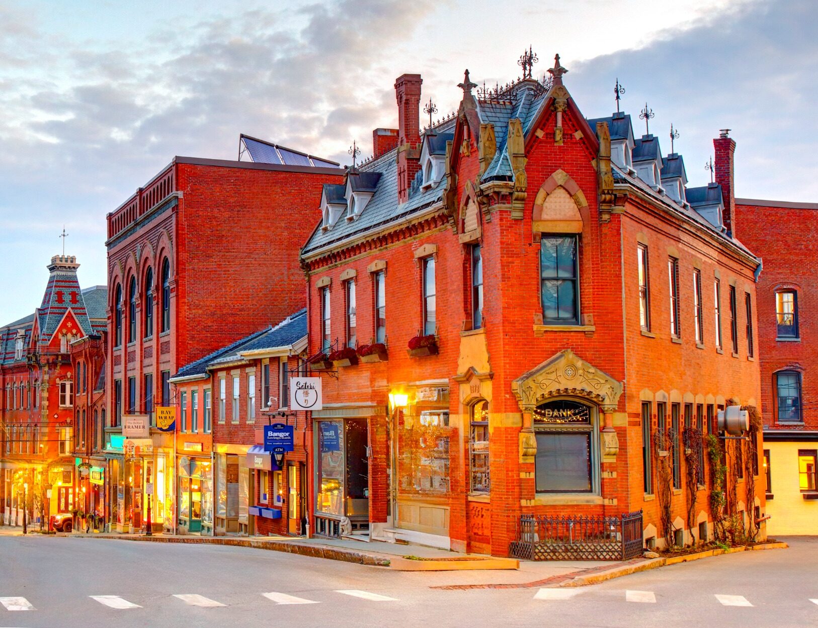 Downtown Belfast, Maine