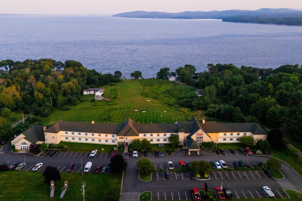 fireside inn belfast oceanfront event venue drone